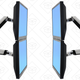 Ergotron LX Dual Stacking Arm